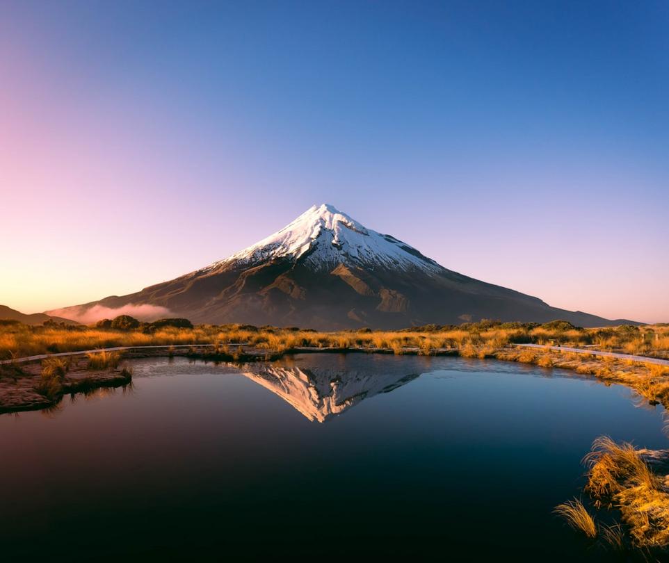 Montagnes de New Zealand