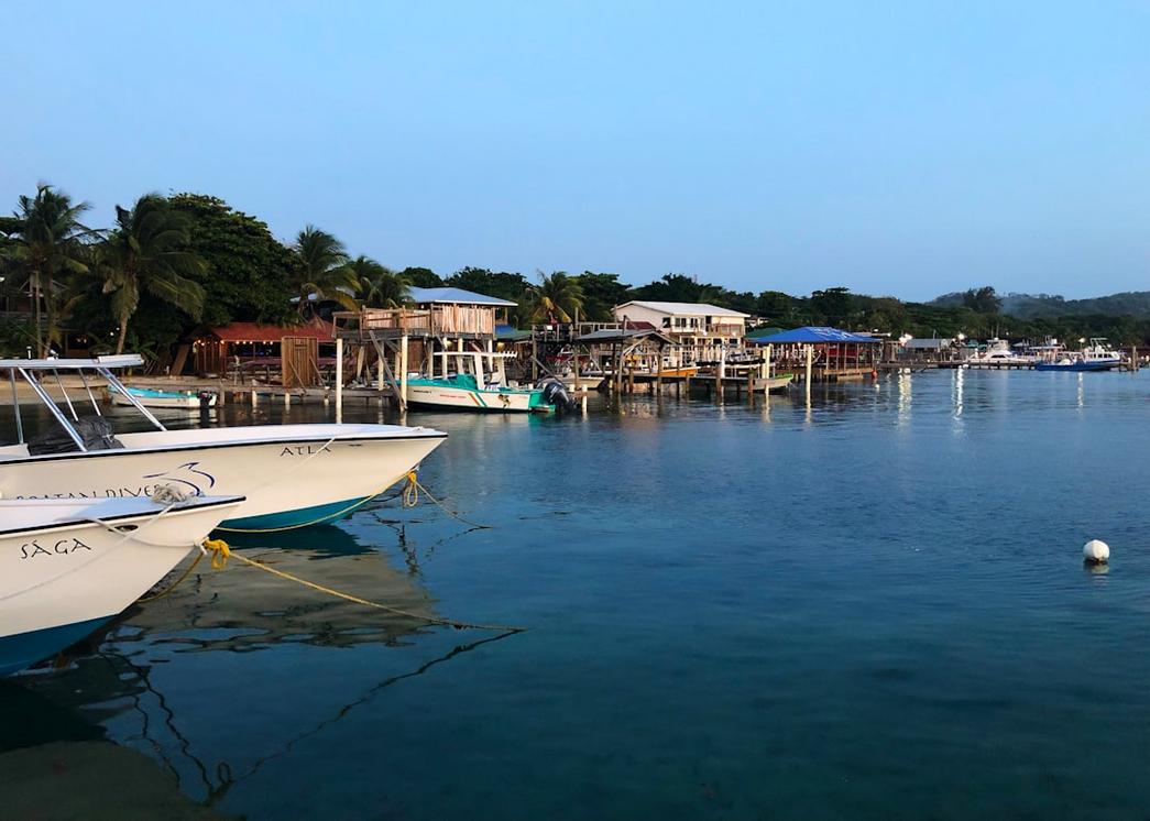 Roatan streets