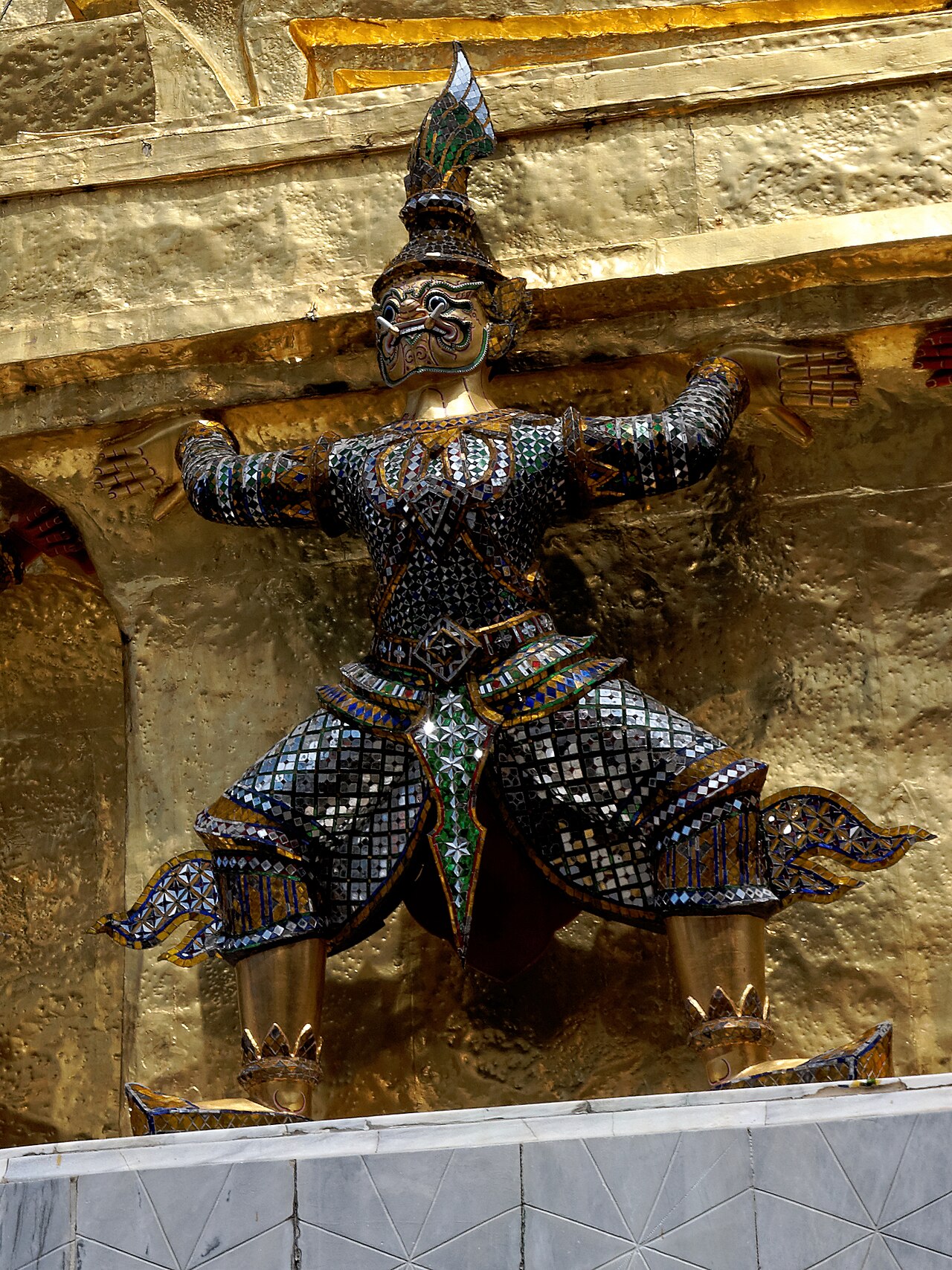 Wat Phra Kaew (Temple of the Emerald Buddha), Thailand religious landmark