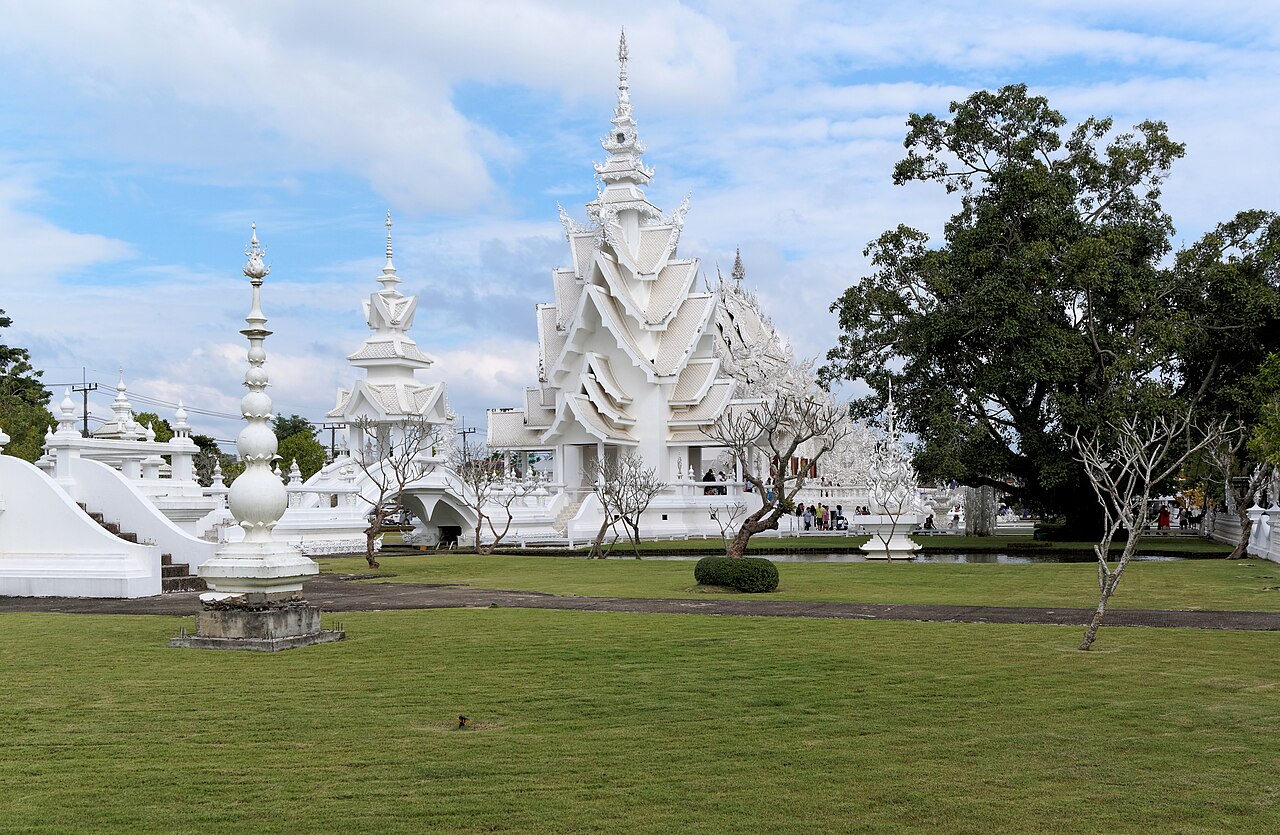 Wat Rong Khun (White Temple), Thailand religious landmark