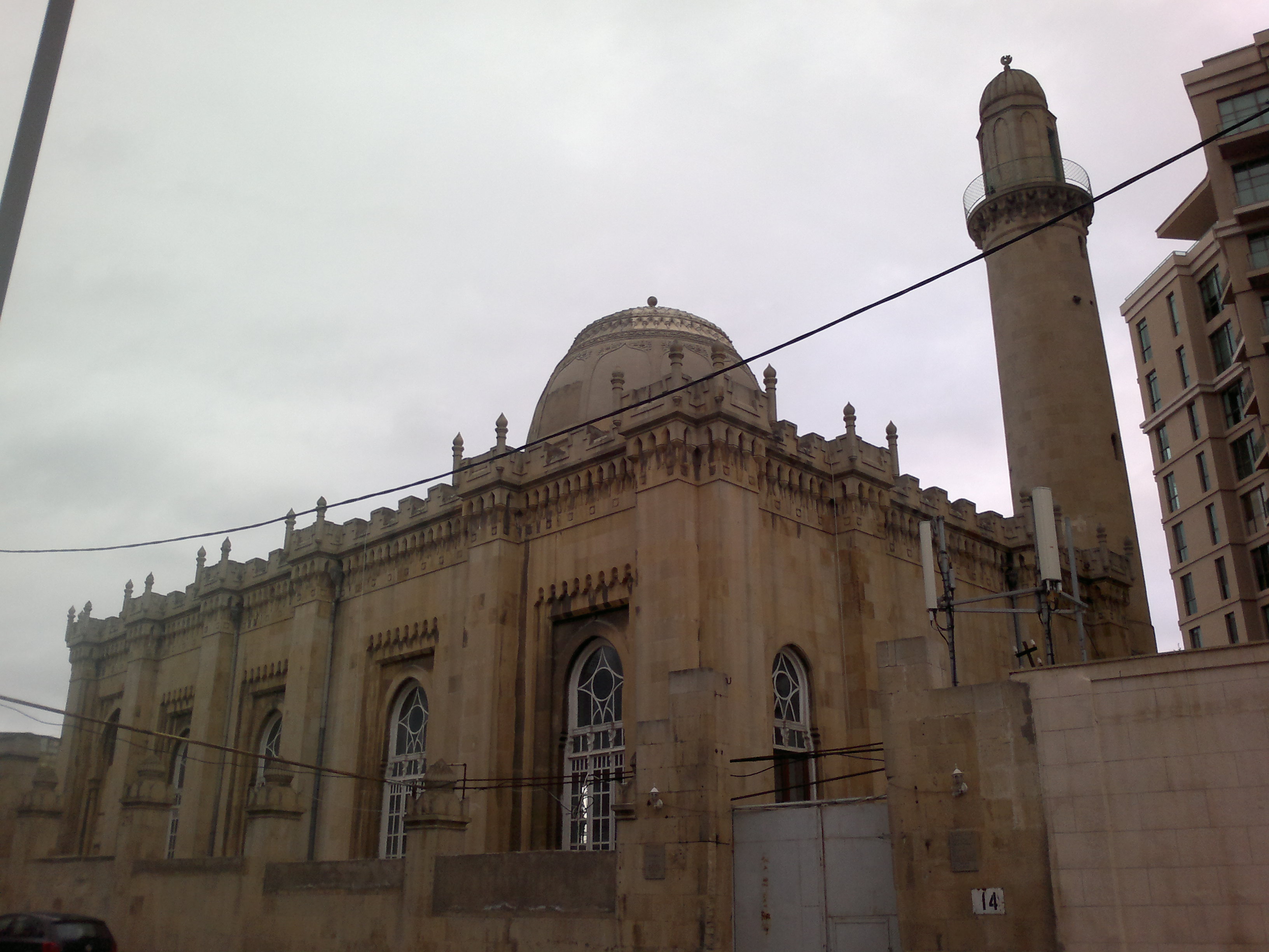 Imam Hussein Mosque, Baku religious landmark