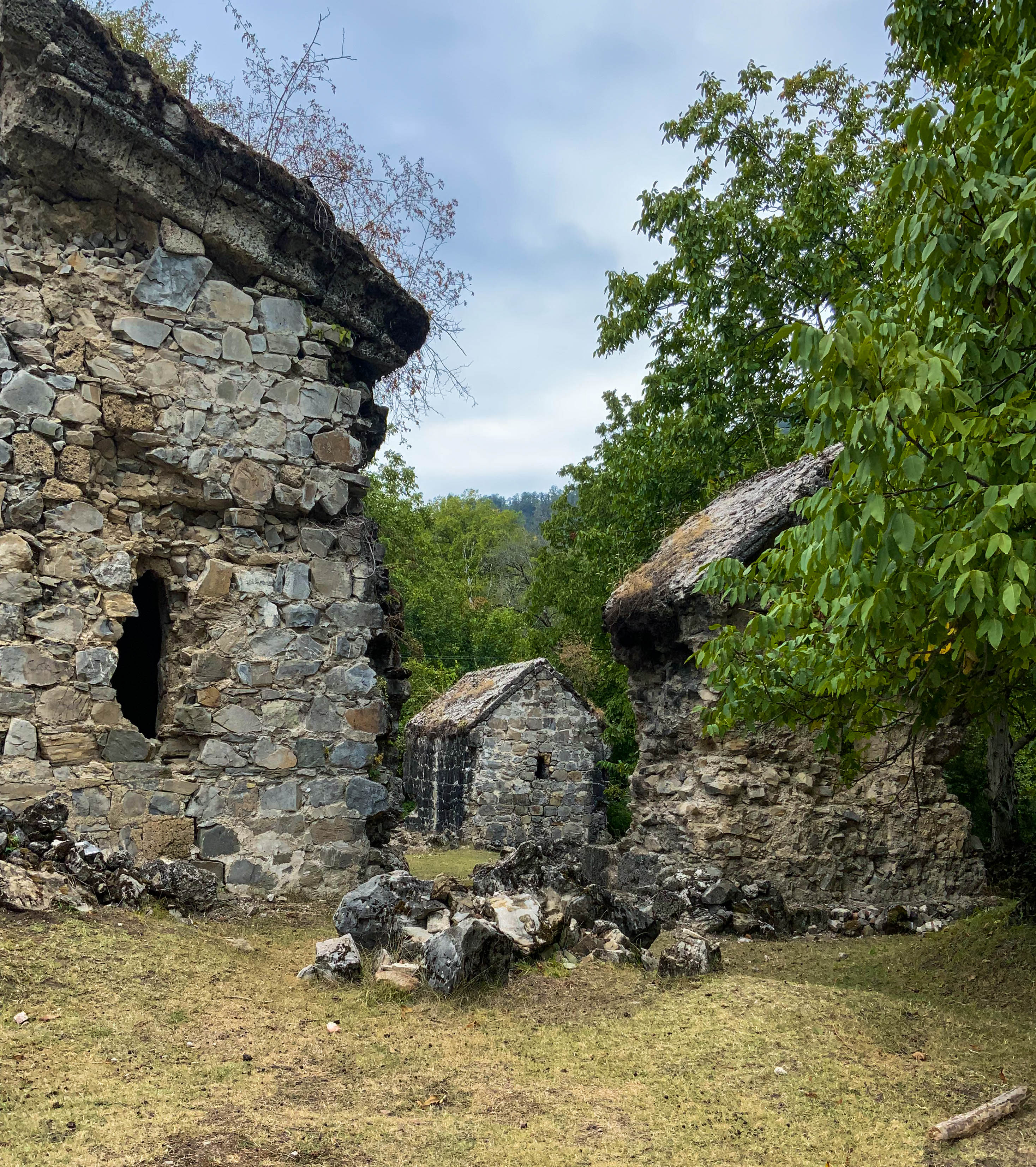 Seven Church monastery complex, Qakh Rayon religious landmark