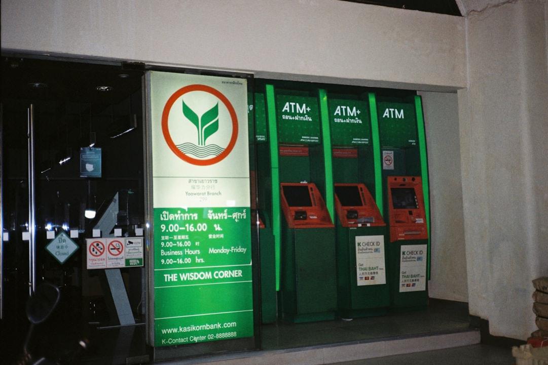 ATM machine in Thailand