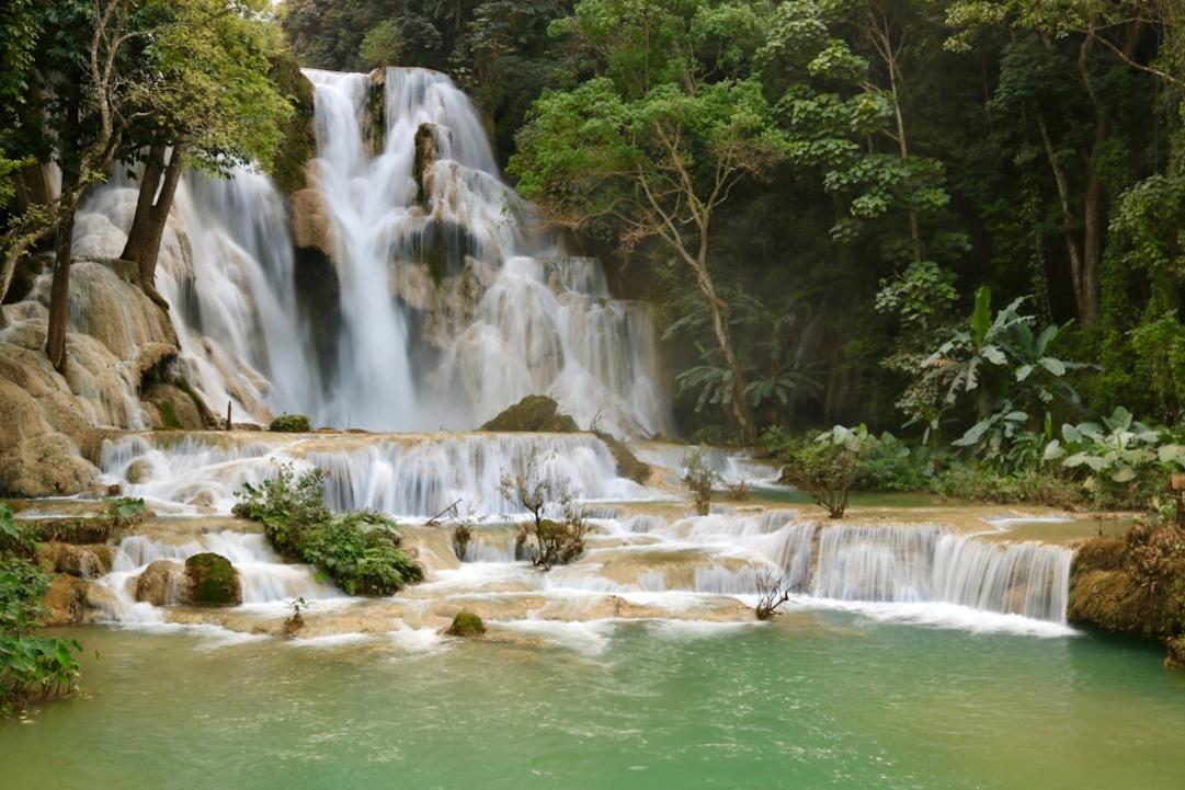Laos waterfall