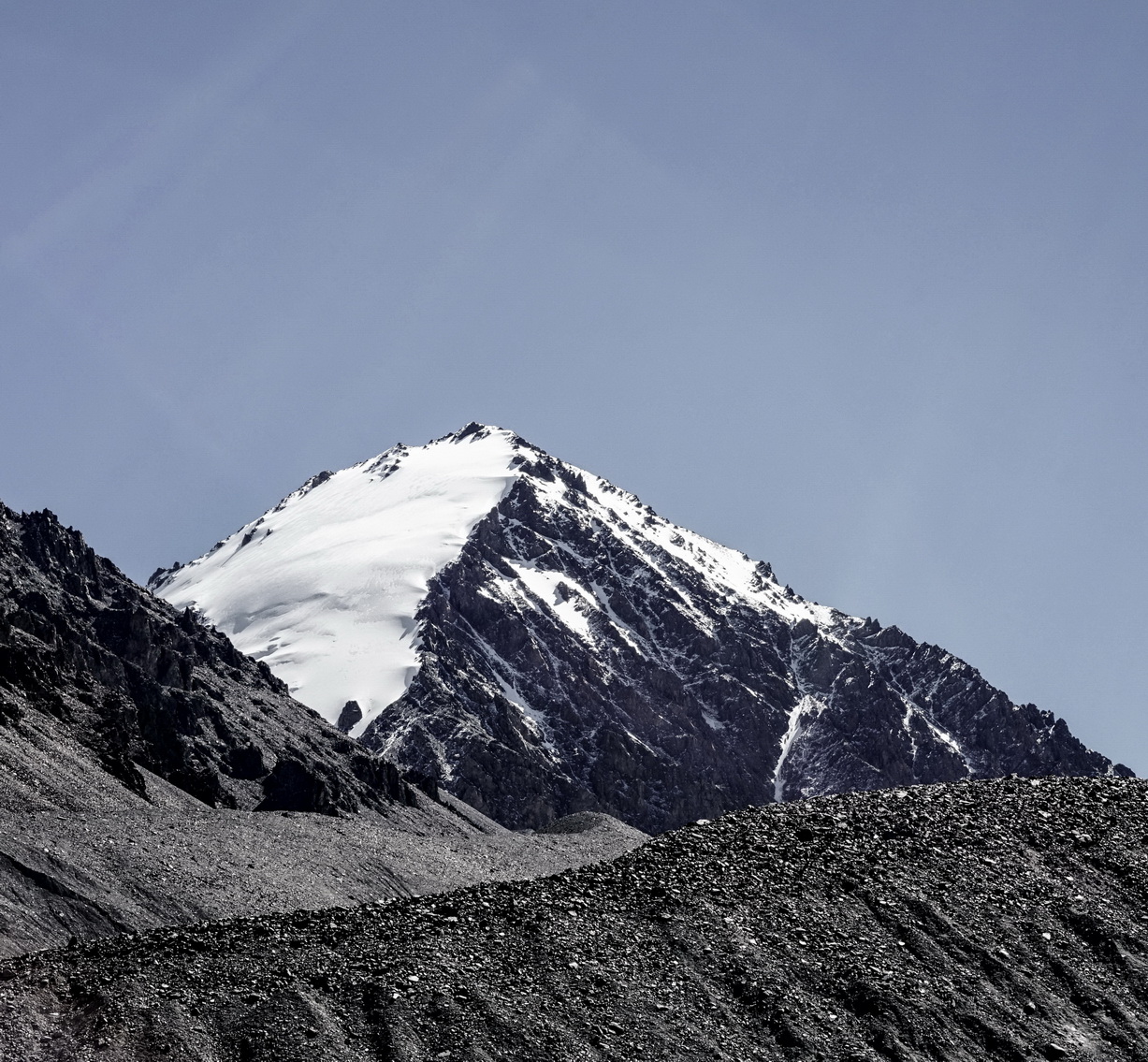 Semenov-Tyan-Shanskiy peak, Dzungarian Alatau, Kazakhstan