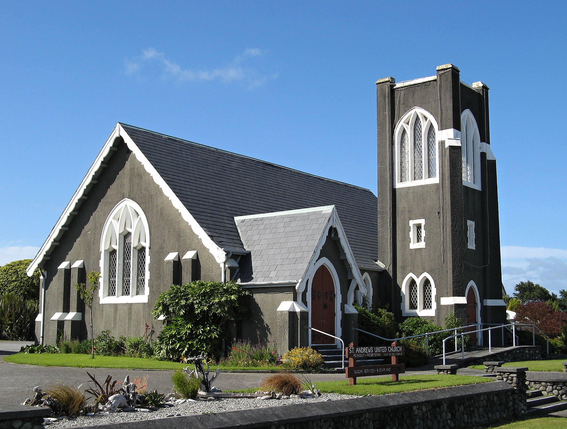 Les 20 principaux sites religieux de Nouvelle-Zélande : l’empreinte maorie dans l’architecture chrétienne 52 St Andrew's United Church religious landmark