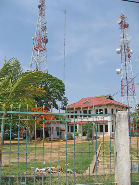 Sm kompong thom busstop telecom building