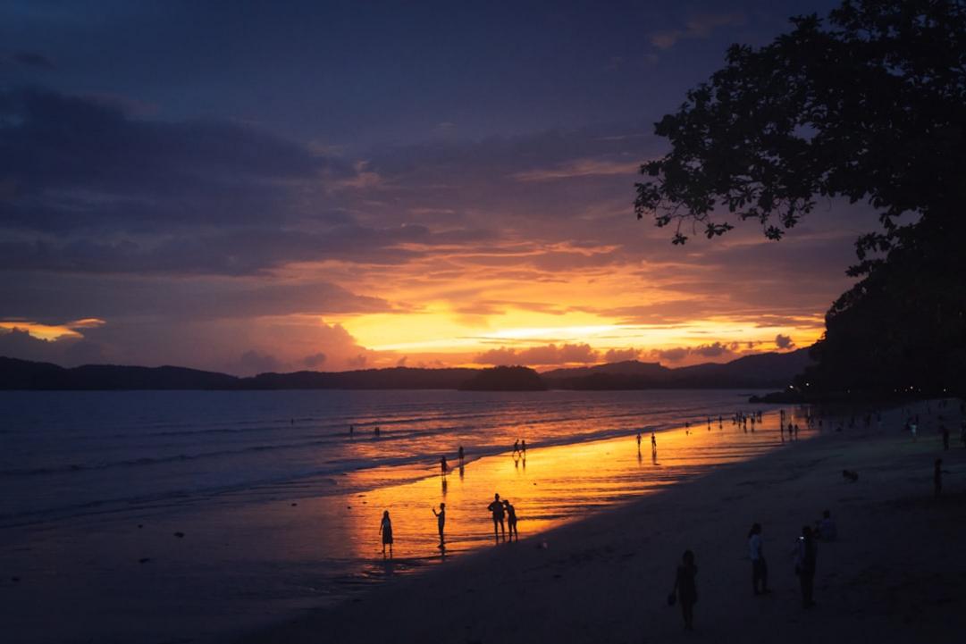 Experience Thailand's Vibrant Culture from Bangkok to Koh Phangan 7 Thailand temple bangkok Ao Nang Beach Golden Sunset In Krabi Thailand