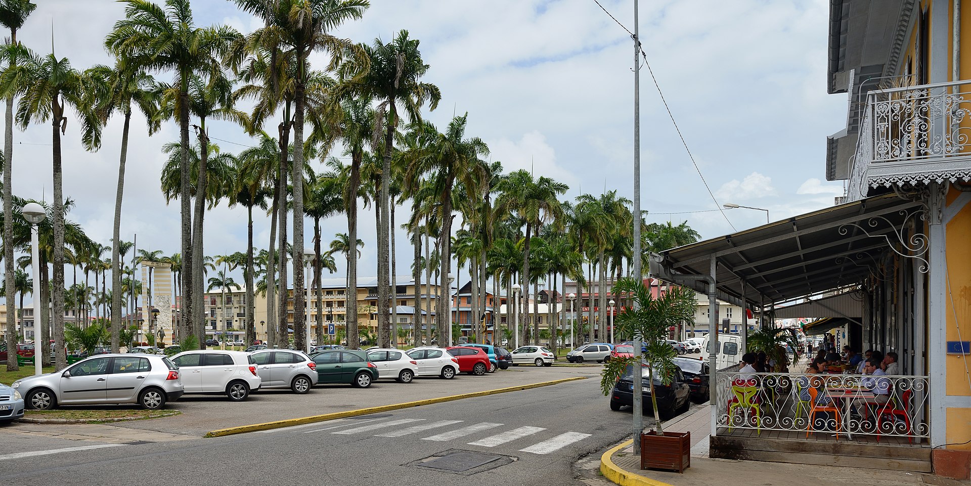 French Guiana route