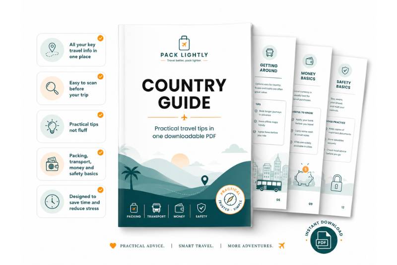 The Pack Lightly Philippines travel guide as a downloadable PDF